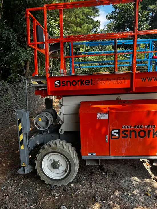 2019 Snorkel S2770RT Rough Terrain Scissor Lift