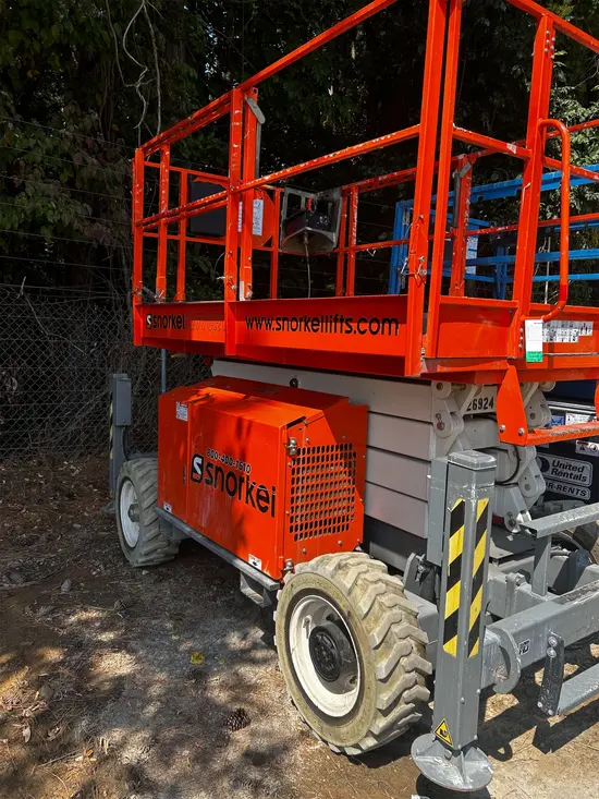 2019 Snorkel S2770RT Rough Terrain Scissor Lift