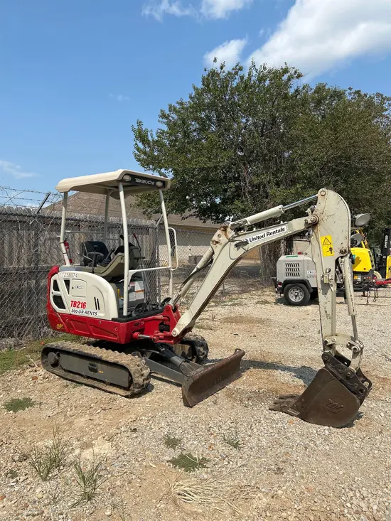 2021 Takeuchi TB216 Mini Excavator