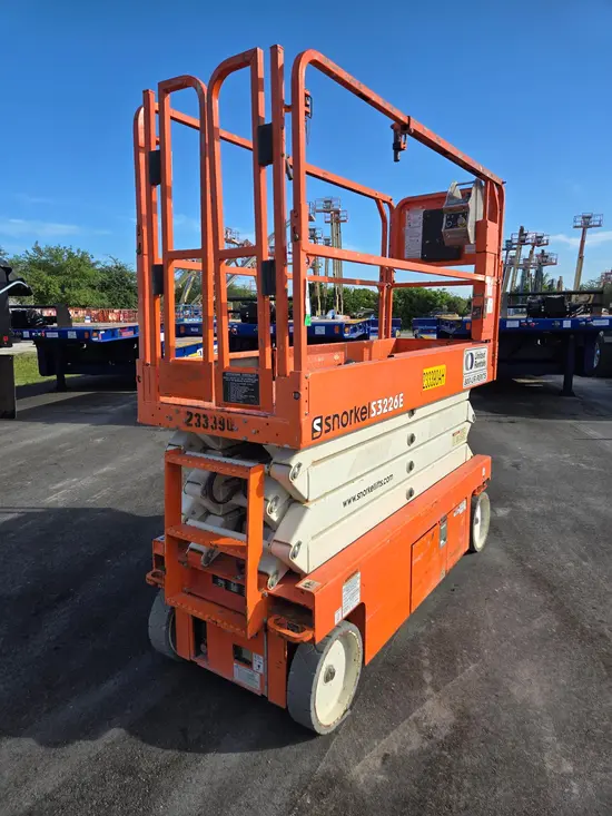 2019 Snorkel S3226E Scissor Lift