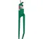 Herramienta de engarzado de terminal de cable, manual Greenlee verde y plateada