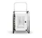 Panel MIL portátil HiPower blanco y plateado