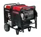 Generador portátil de 10,000 – 11,900 W, a gasolina HONDA rojo y negro