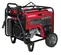 Generador portátil de 5,000 – 5,400 W, a gasolina HONDA rojo y negro