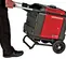 Generador portátil de 3,000 – 3,400 W, a gasolina HONDA rojo y negro