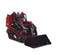 Cargador sobre orugas compacto de 600 – 1,100 lb TORO rojo y negro