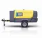 Compresor de aire Atlas Copco amarillo