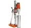 Taladro sacanúcleos de concreto, 13 – 15 A, eléctrico HUSQVARNA naranja y plateado