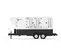 Generador remolcable de 480 – 549 kW, diésel de nivel 4 CUMMINS blanco y negro