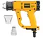 Pistola de aire caliente DEWALT amarilla y negra