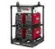 Rack para soldadoras, 450 A, 4 unidades LINCOLN negro y rojo