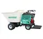 Carretilla para concreto, 20 – 30 yd³, a gasolina MULTIQUIP verde, blanca y negra