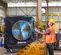 Ventilador de enfriamiento por evaporación, 22,500 CFM, 48 in PORTACOOL negro