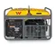 Generador portátil de 9,600 – 9,900 W, a gasolina WACKER amarillo y gris