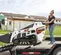 White and black BOBCAT 300-600 lb. Compact Track Loader