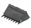 Gray Paladin 74 in. conexión de cubeta dentada para cargador compacto