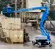 Blue Genie articulating boom lift
