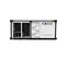 White CAPS 60-Ton High-Static Industrial Air Conditioner With Heat, 460V