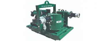 bomba de pozo verde