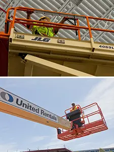 Capacitación combinada en plataformas de trabajo móvil elevadas