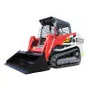 Cargador sobre orugas compacto Takeuchi rojo