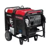 Generador portátil de 10,000 – 11,900 W, a gasolina HONDA rojo y negro