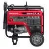 Generador portátil de 5,000 – 5,400 W, a gasolina HONDA rojo y negro