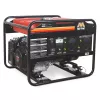 Generador portátil de 7,500 – 7,900 W, a gasolina MI-T-M rojo y negro