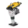 Ariete neumático vibratorio de servicio medio Wacker-Neuson amarillo y plateado