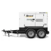 Generador remolcable de 24 – 30 kW, a diésel ALLMANDBR blanco y negro