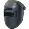 casco de soldadura negro