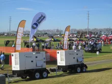 PGA Tournament with UR equipment