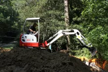 Miniexcavadora 
