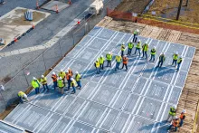 EPZ grounding mat at jobsite
