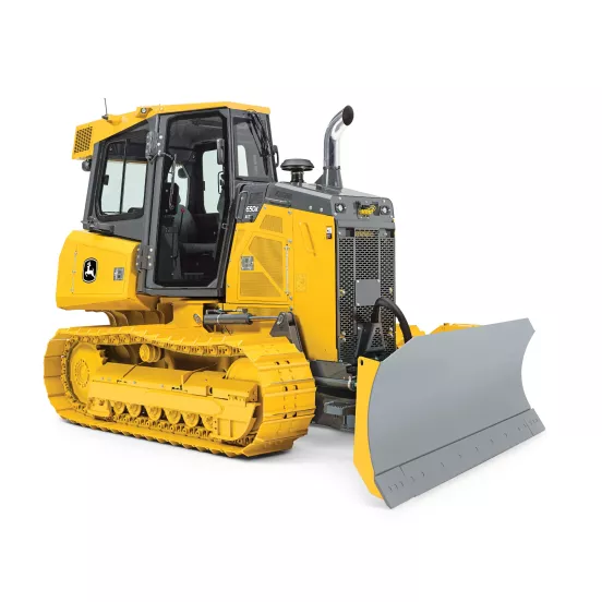 Buldócer de 110 HP John Deere amarillo