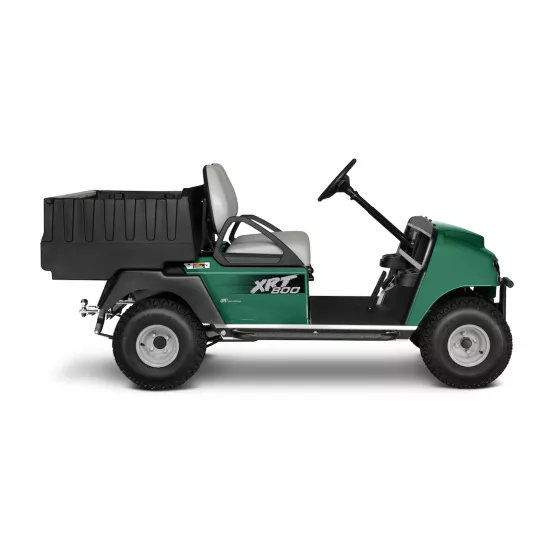 Carrito eléctrico industrial verde