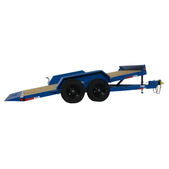 Remolque basculante Anderson azul