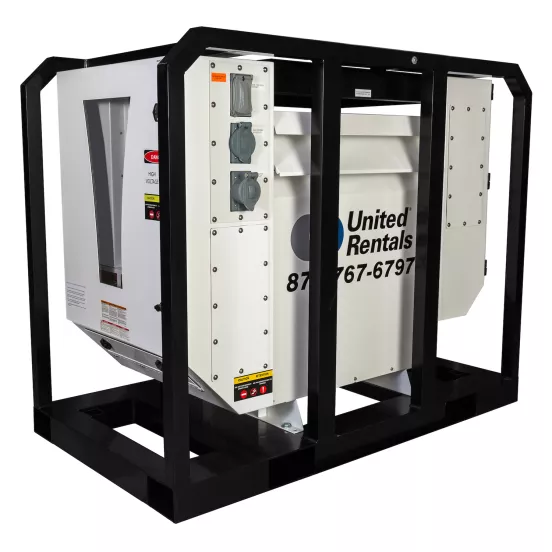 Transformador reductor de 500 kVA, 600 V a 208/120 blanco y negro