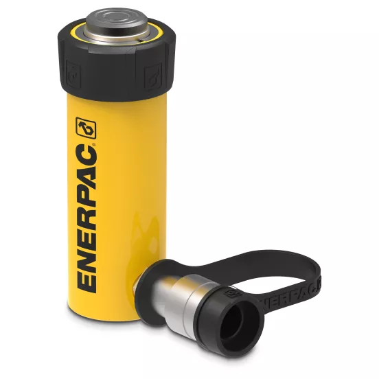 Ariete hidráulico Enerpac amarillo