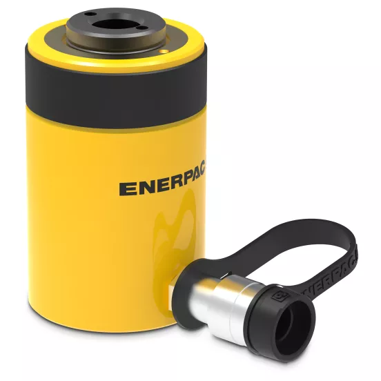 Ariete hidráulico Enerpac amarillo
