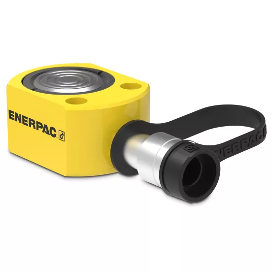 Ariete hidráulico Enerpac amarillo