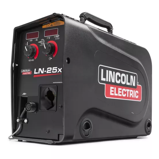 Alimentador de alambre, electrodo en línea Lincoln negro