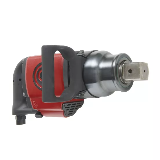 Llave de impacto, 1 1/2 in CHICAGOPN negra y roja Zócalo estriado núm. 5