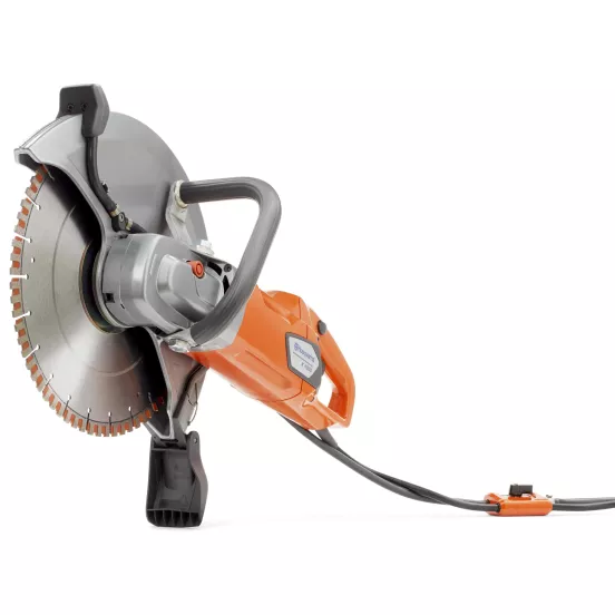 Sierra de corte para concreto eléctrica de 14 pulgadas Husqvarna naranja