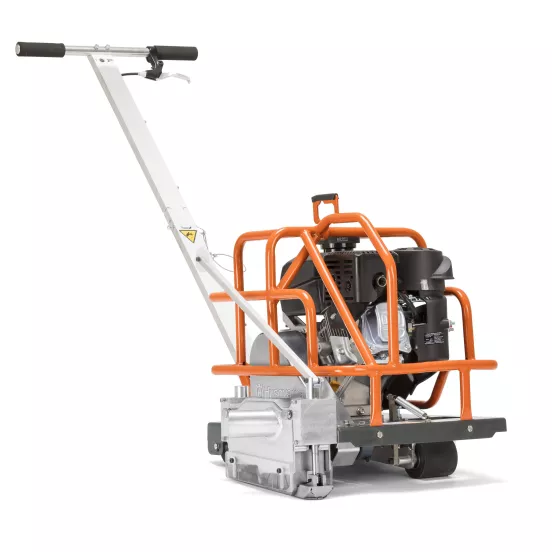 Sierra de concreto manual de 6 pulgadas Husqvarna naranja y gris