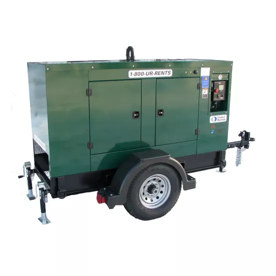 Unidad motorizada hidráulica, 65 HP, a diésel HYDRATECH verde