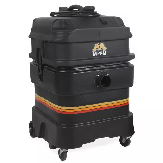 Aspiradora portátil para material húmedo/seco, 20 – 24 gal MI-T-M negra