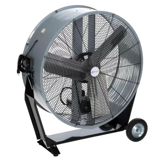 Ventilador de circulación de aire, 36 in AIRMASTER gris y negro