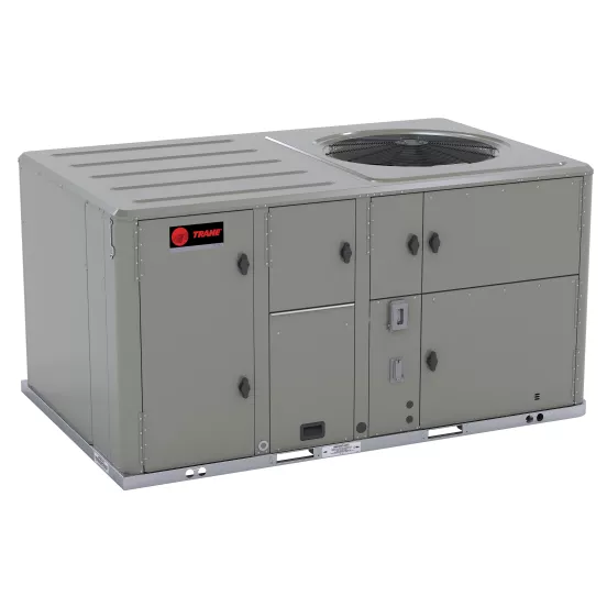 Aire acondicionado comercial ligero de 10 toneladas Trane gris