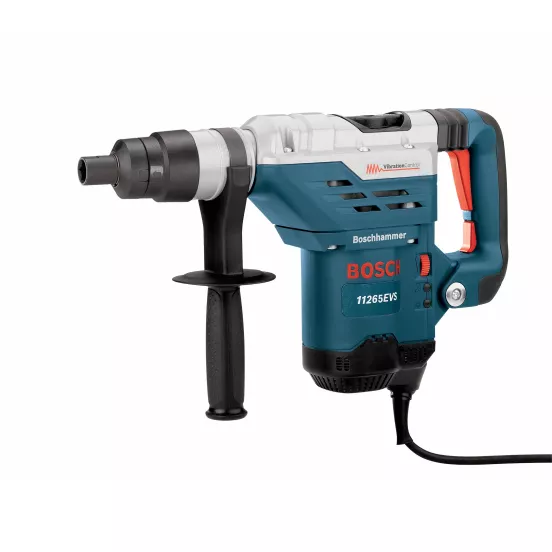 Martillo eléctrico rotatorio, husillo grande Bosch verde y plateado